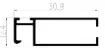 Petit cadre moustiquaire aluminium SN136A